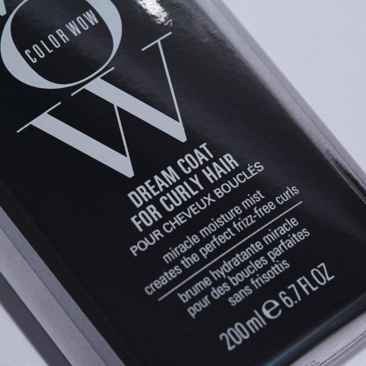 Color Wow Dream Coat for Curly Hair | Ultra-Light Defining & Frizz Control Spray